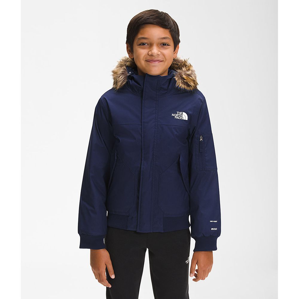 The North Face Jackets Boys Australia - The North Face Gotham Navy (LSZ-439127)